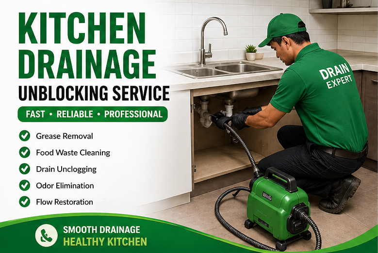 Kitchen Drainage Unblocking Service Kathmandu