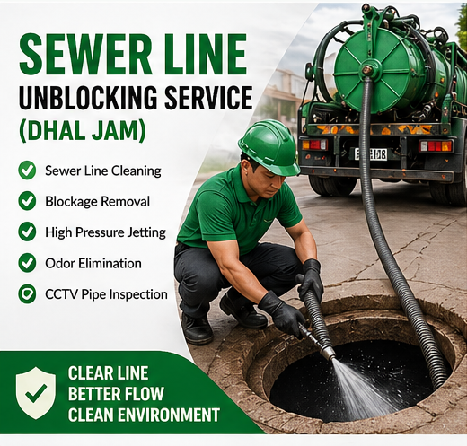 Sewer Line Unblocking Service in Kathmandu
