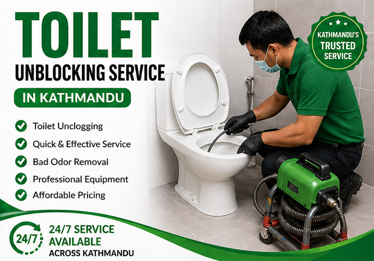 Toilet Unblocking Service in Kathmandu